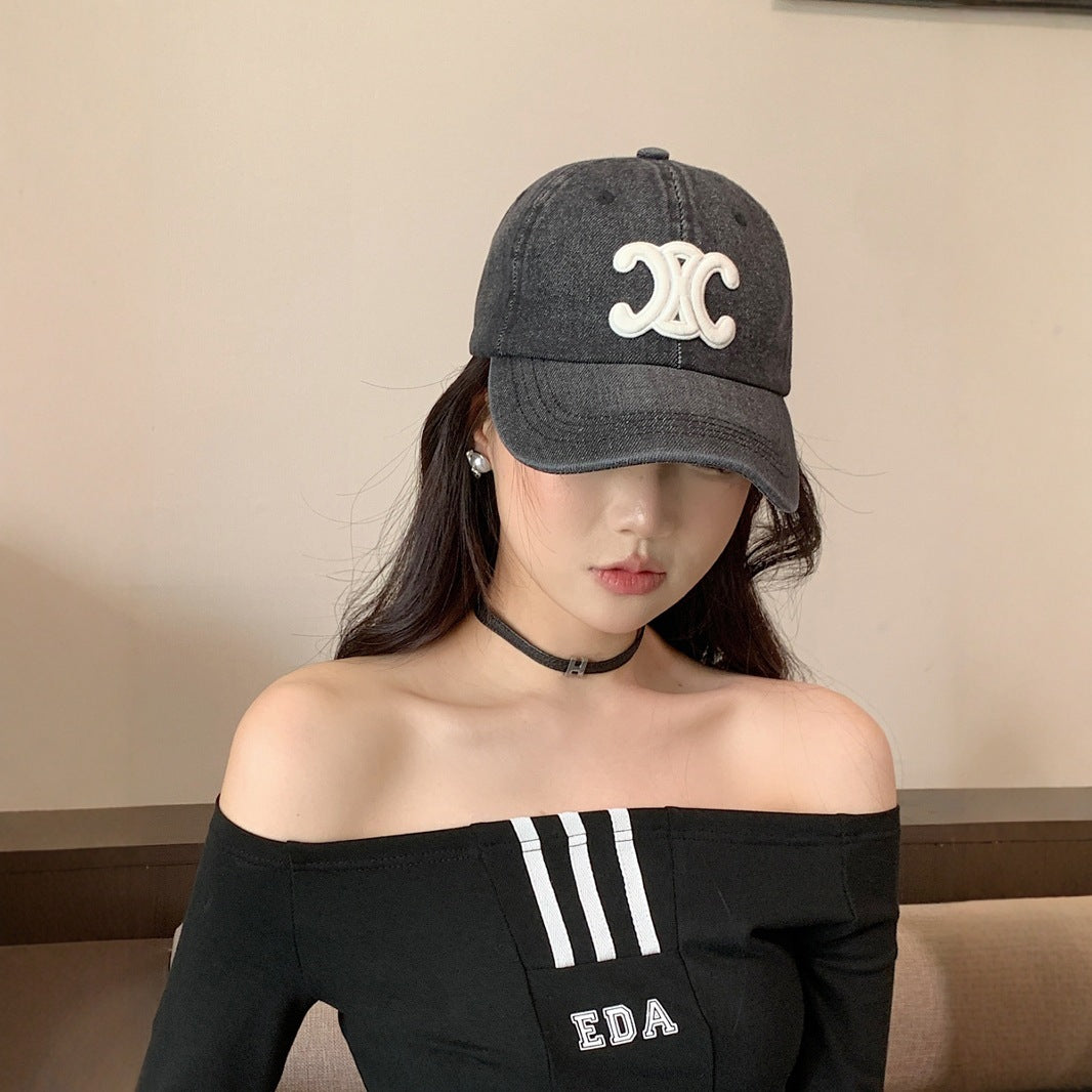 Gorra Béisbol Ala Ancha Mujer | Estilo Coreano Verano