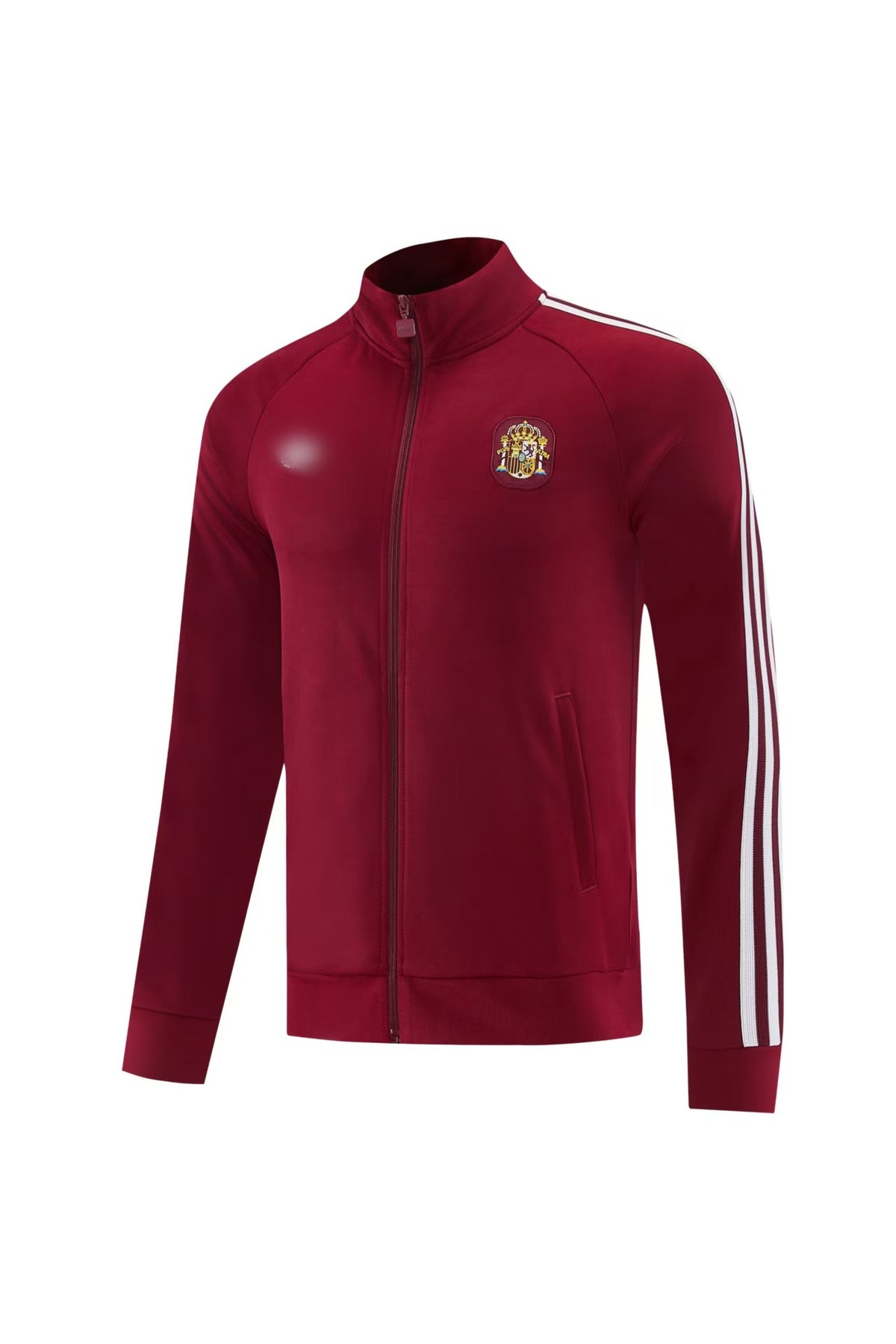 Vintage F Football Jacket | High Neck and Three Stripes