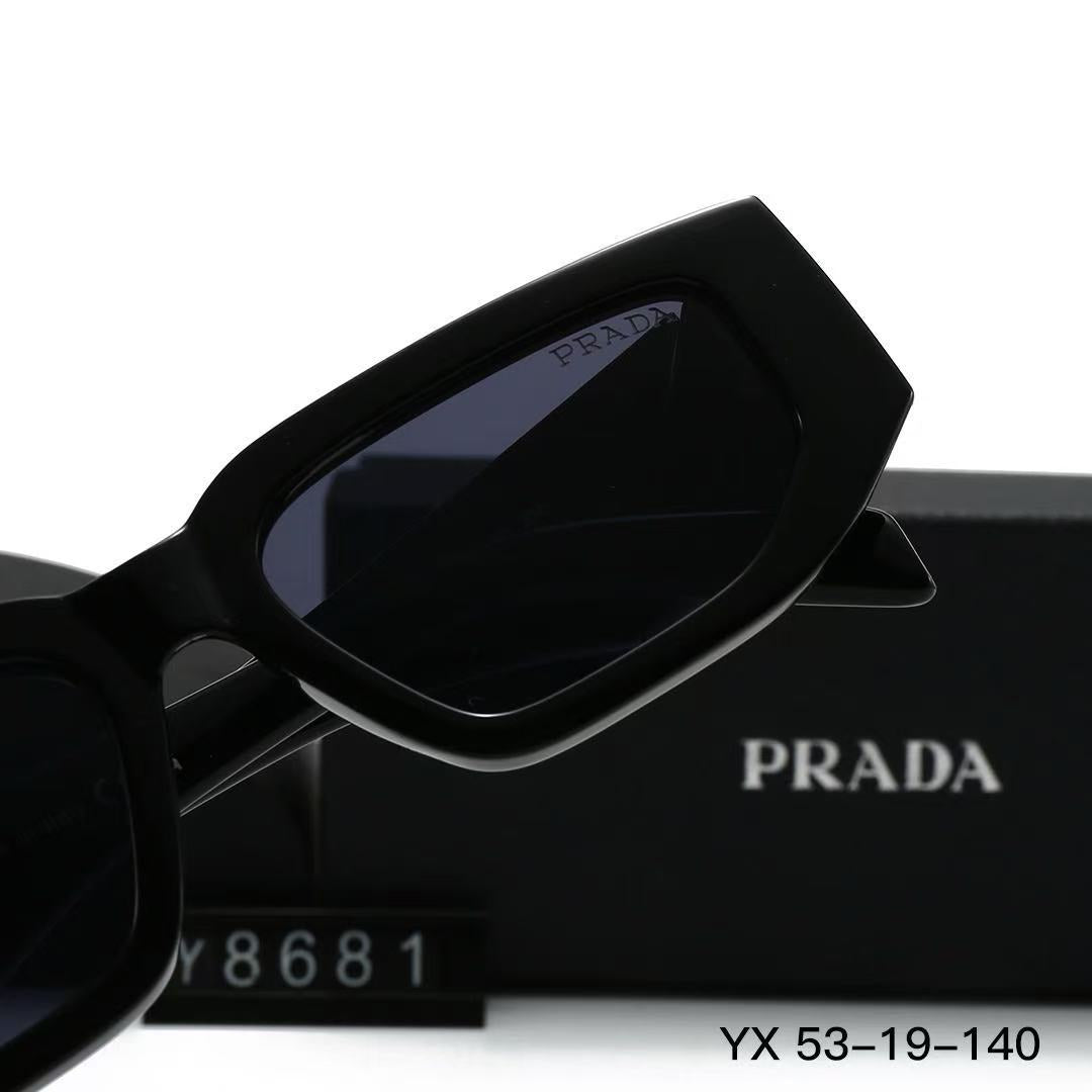 2025 comercio exterior nuevas gafas de sol Pujia moda masculina y temperamento versátil gafas de sol para hombres y mujeres gafas de protección UV