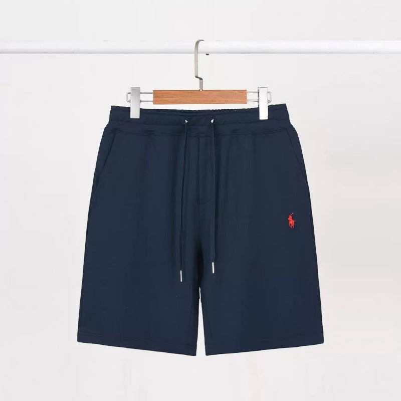 Pantalon brodé poney homme | Coton sportif respirant