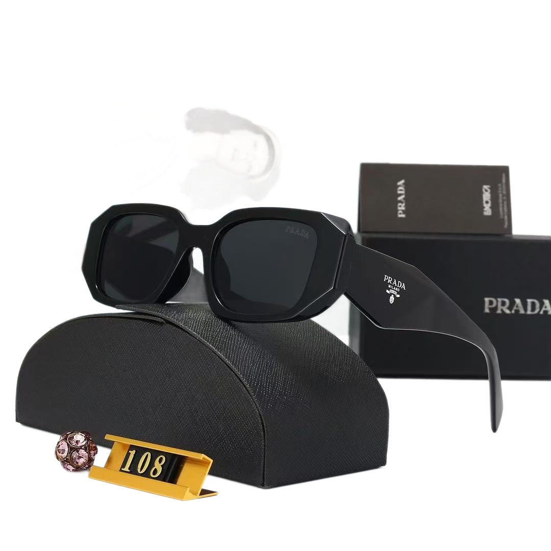 Sonnenbrille Familie P 17W kleiner polygonaler Rahmen | Damen UV400