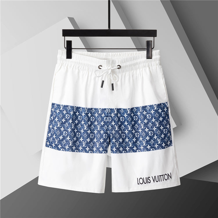 Pantalones Cortos Playa Unisex Letras Secado Rápido | Moda 2025