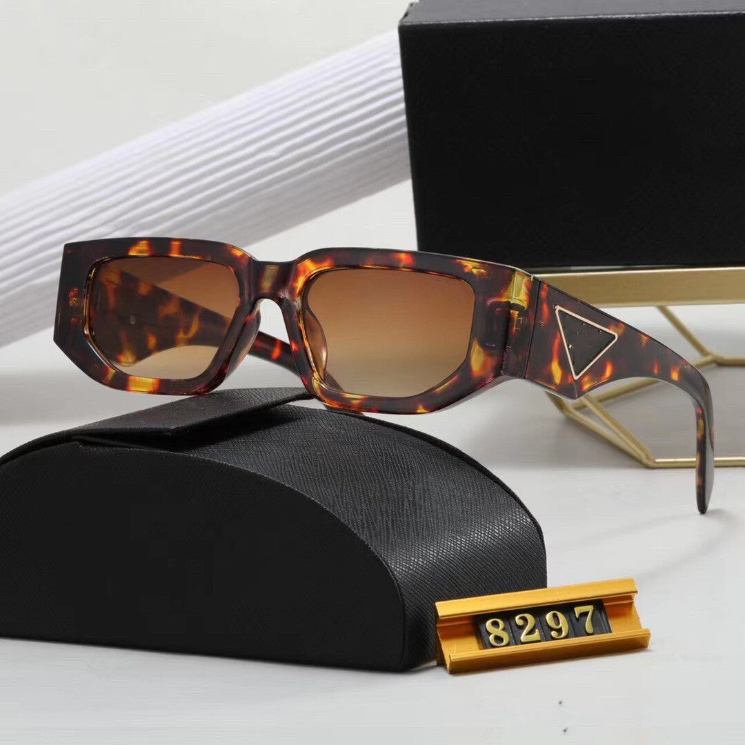 Gafas de sol hombre Li Xian tendencia, moda retro adelgazante anti-ultravioleta, versión coreana, gafas de sol de alta gama para mujeres