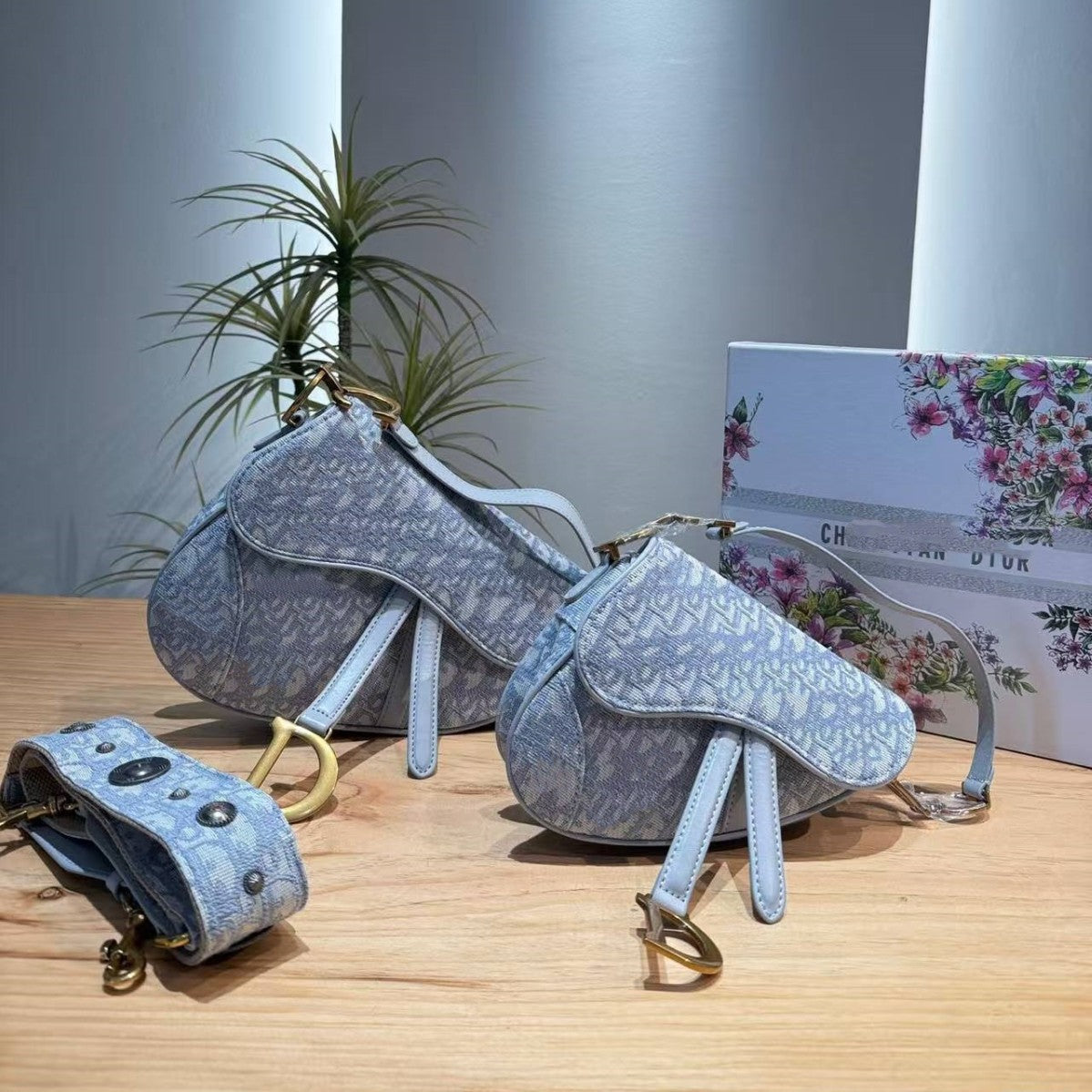 Bolso Mujer CD 2026 | Saddle Con Bandolera | Con Caja