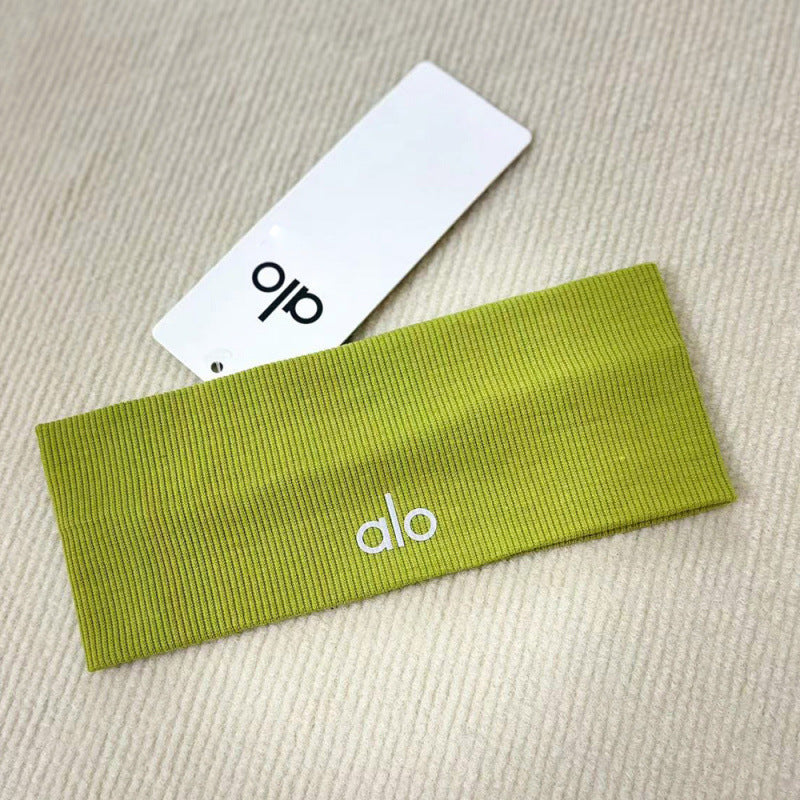 ✅ Diadema ancha, cinta deportiva de punto transfronterizo, cinta absorbente del sudor, pañuelo de yoga, diadema antitranspirante