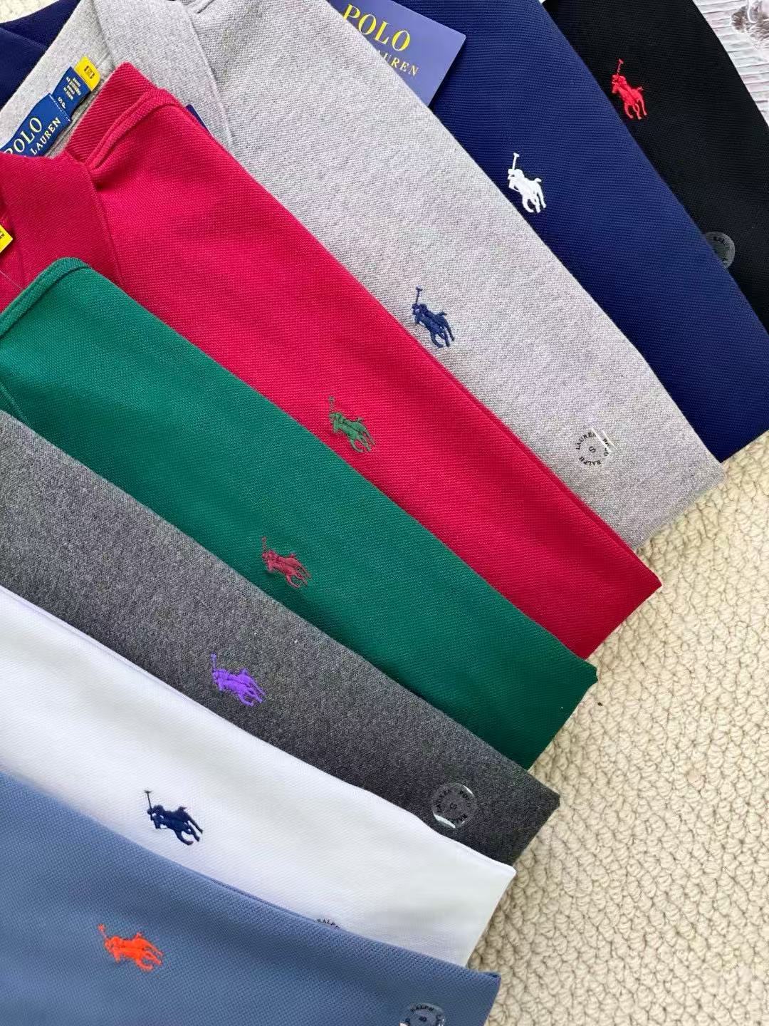 Polo Ralph Lauren Ajustado - Bordado Pony Premium Hombre