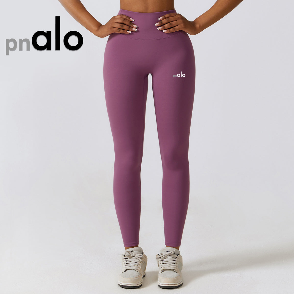 Pantalón Yoga Mujer AL | Talle Alto Y Color Liso
