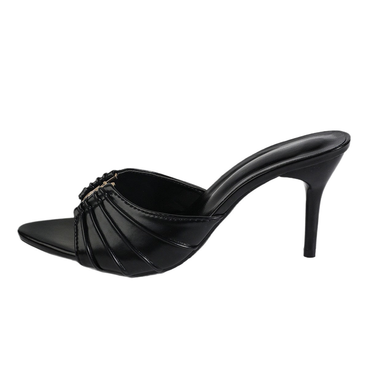 Sandalias de tacón alto sexys transfronterizas, europeas y americanas para mujer, sandalias de moda de tacón agudo con punta y sildría 2026, al por mayor
