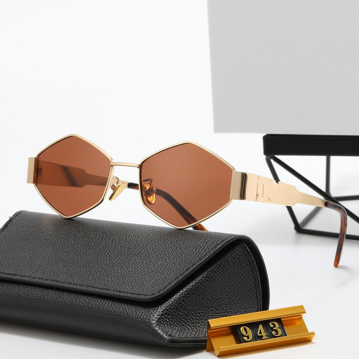 Gafas De Sol Poligonales CE | Estilo Punk