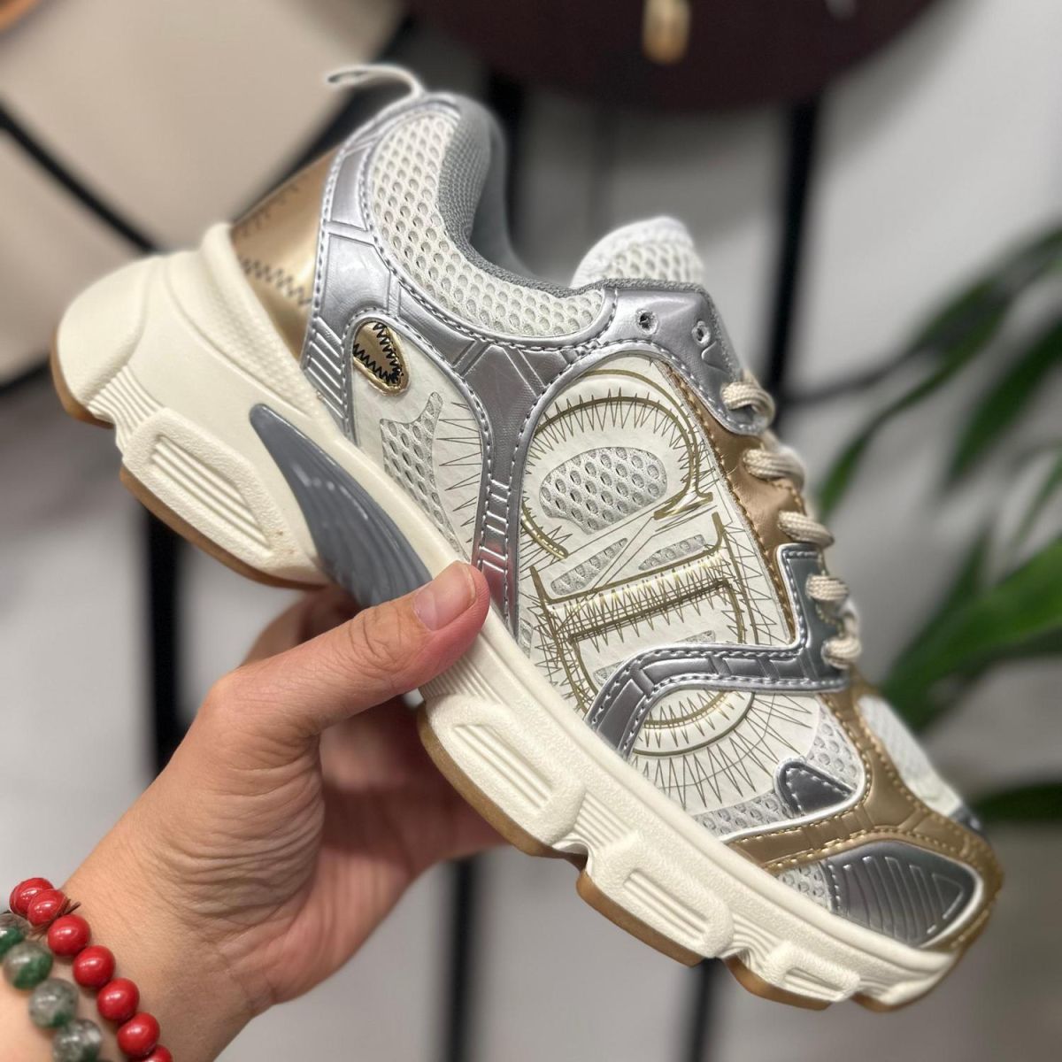 Putian CD B22 B30 b25 Zapatillas de papá Suela de punta redonda Suela gruesa Deportivas elevadas Calzado Casual de hombre y mujer