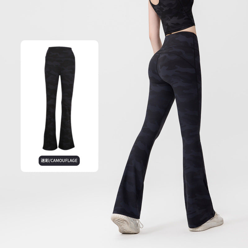 Pantalón Yoga Mujer AL | Microacampanado Y Talle Alto