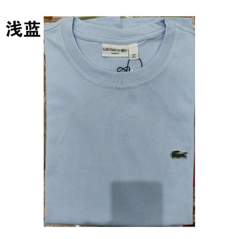 Camiseta Logo Peces Bordados | Algodón | Manga Corta | Unisex