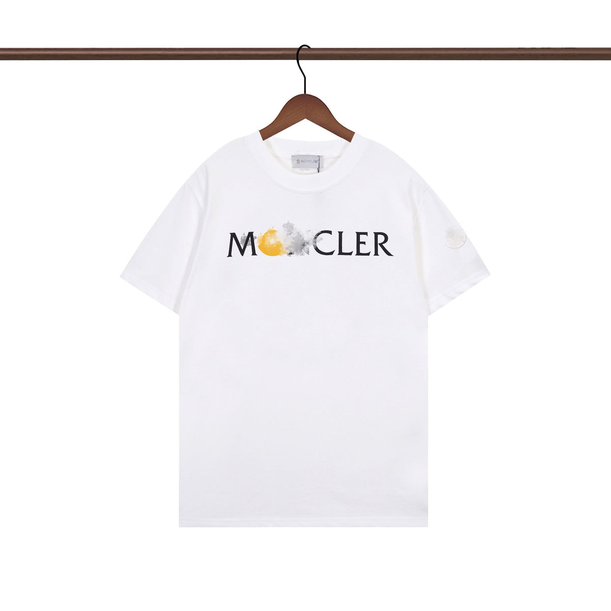 Camiseta Bordada Hombre MON | Cuello Redondo