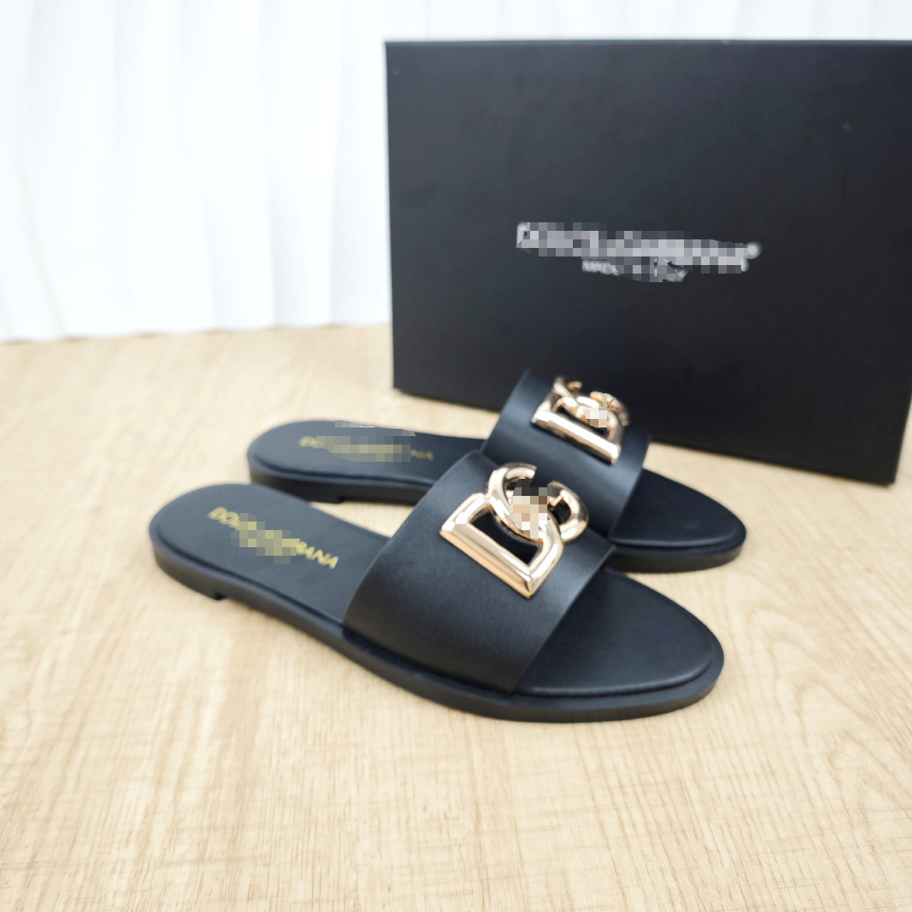 Zapatillas DG de Comercio Exterior Transfronterizo 2025, tacones planos con discapacidad, sandalias a la moda, zapatos de manualidades multicolores, zapatos de mujer