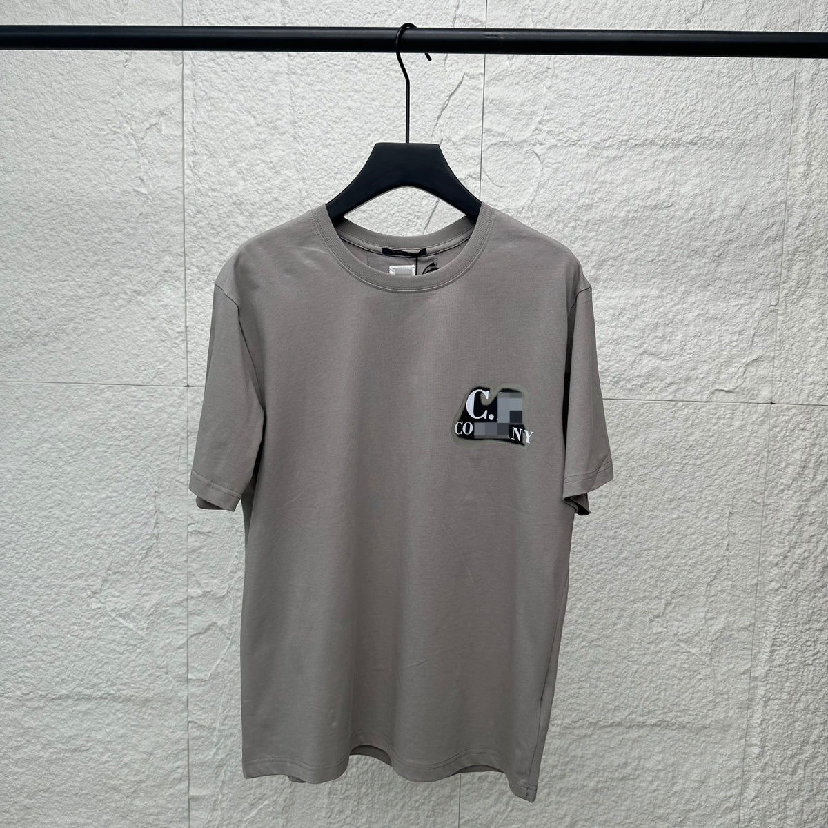 Maglietta Uomo in Puro Cotone | Ricamo Casual Maniche Corte