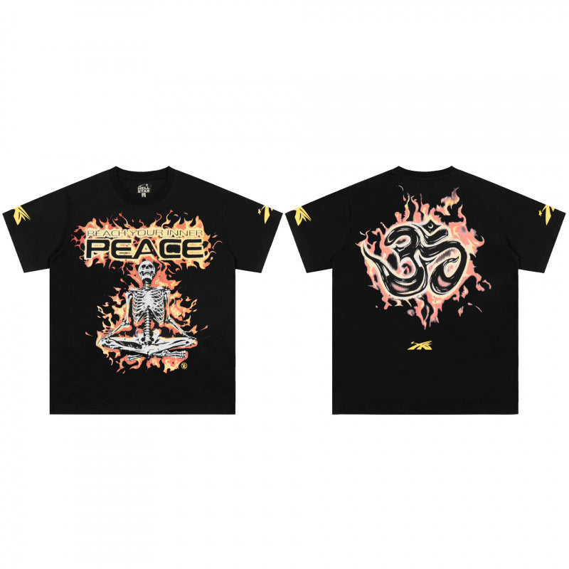 Mix-T-Shirt | Kurzarm und Digitaldruck