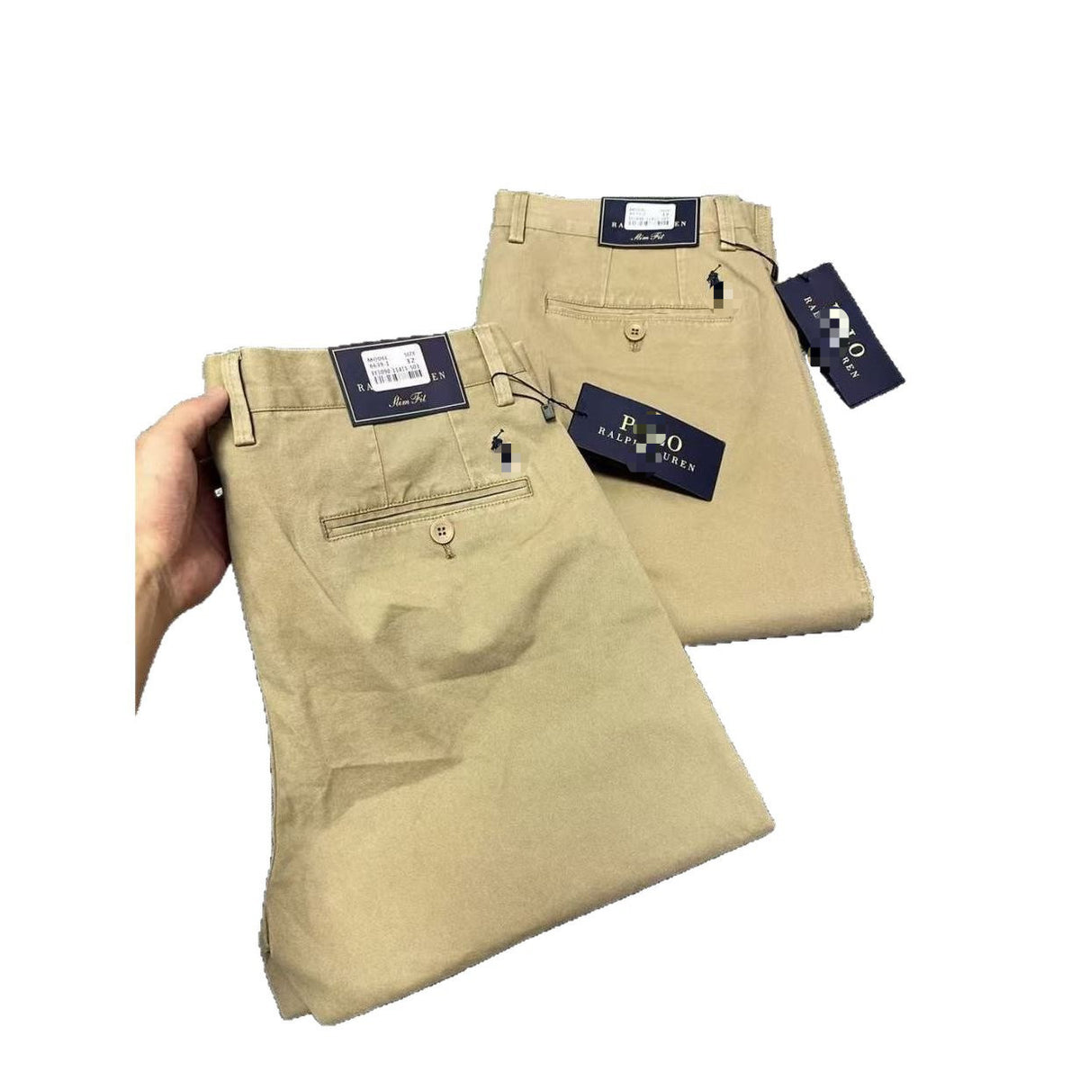 Pantalon décontracté pour homme | Coupe droite infroissable