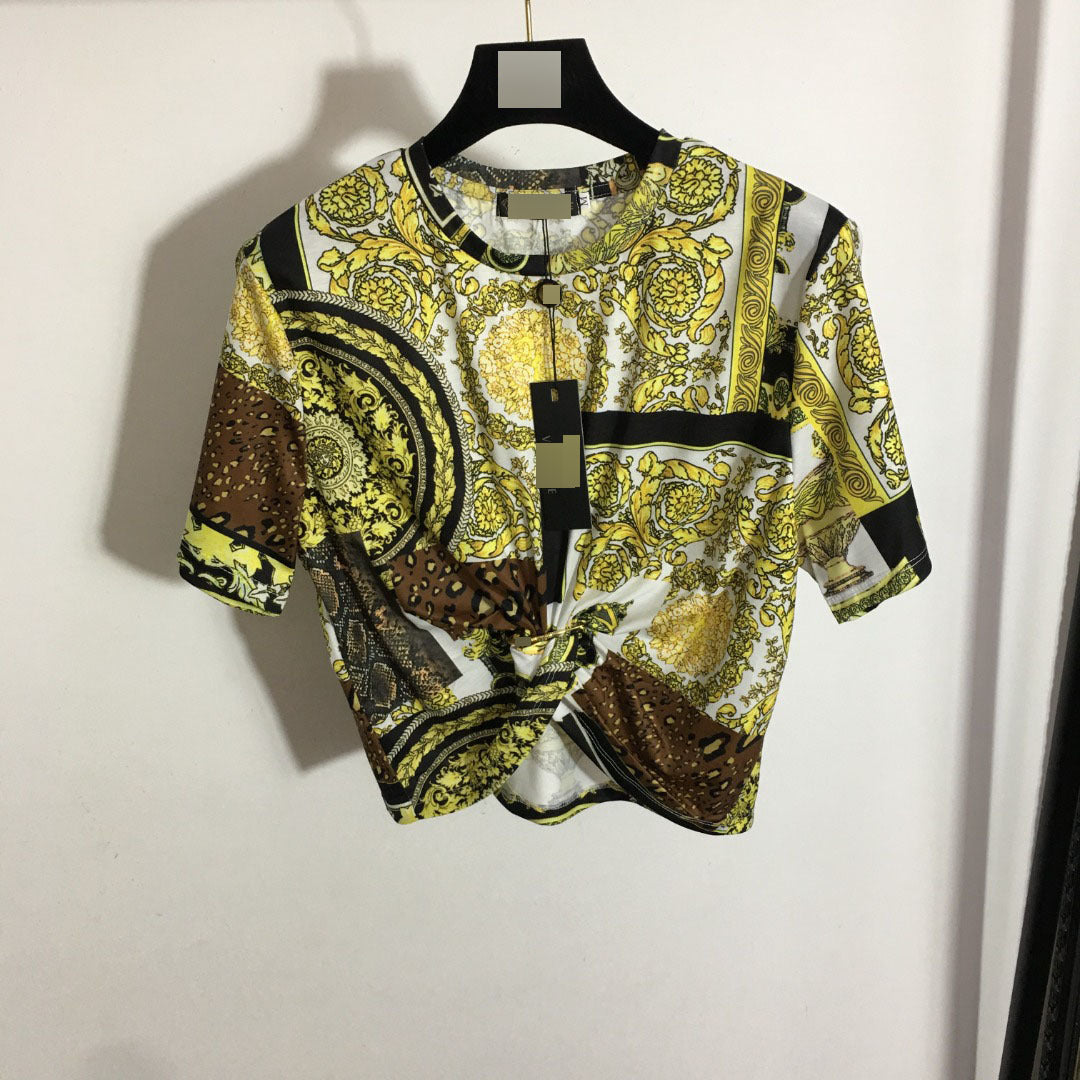 Camiseta Versa ce Corta | Estampado Medusa