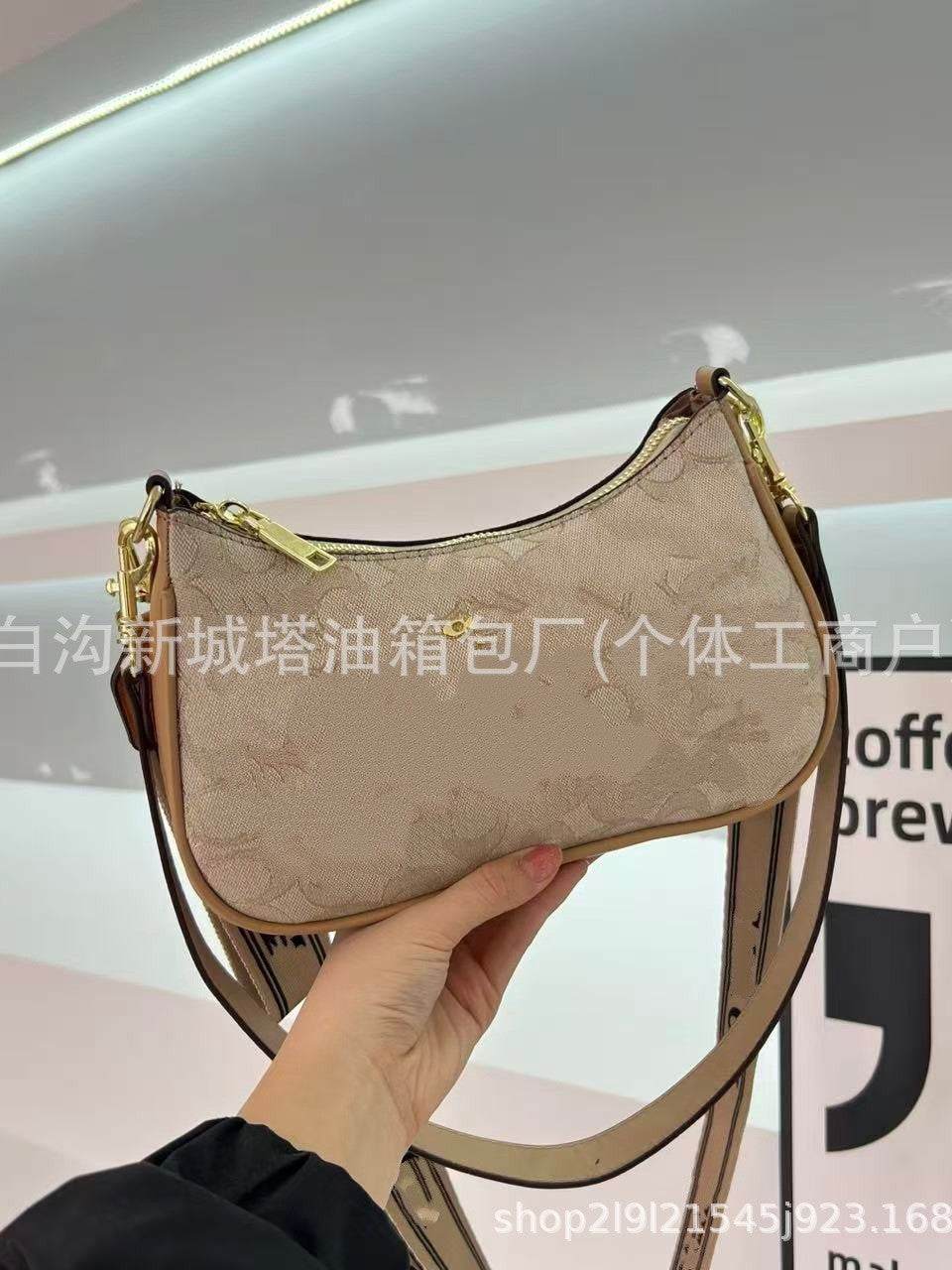2026 Nuevo Swamp, Clásico de alta gama, bolso bandolera de un solo hombro, bolso retro 1439 moderno y versátil