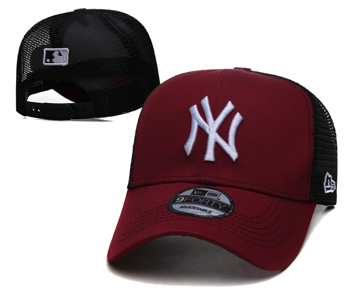 Unisex NY Cap | Baseball und gebogener Schirm