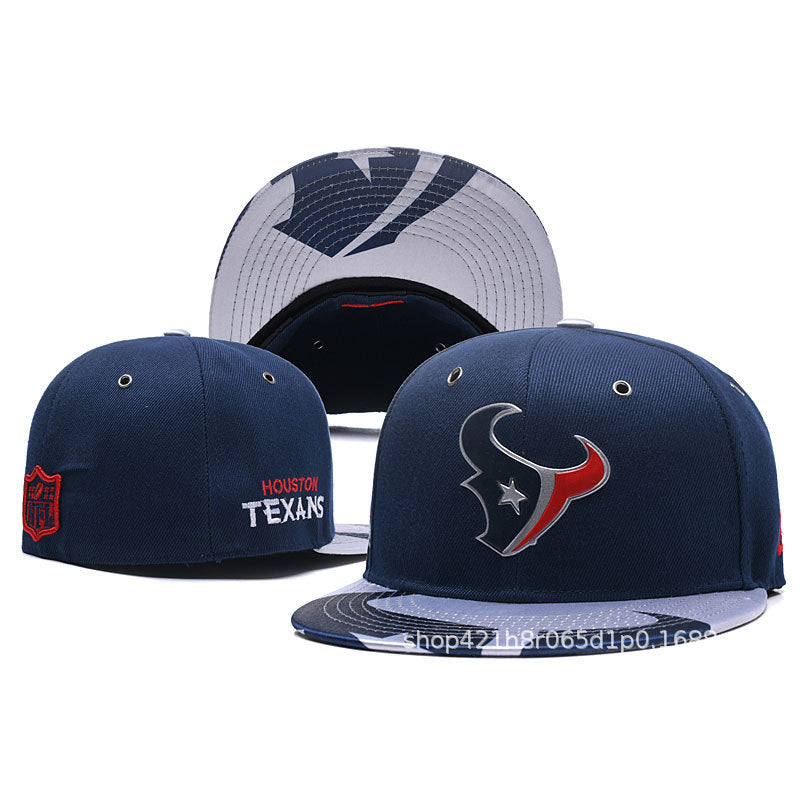 Baseball-Cap, geschlossene Rückseite, flacher Schirm, Mix | Unisex, verstellbar, gebogener Schirm