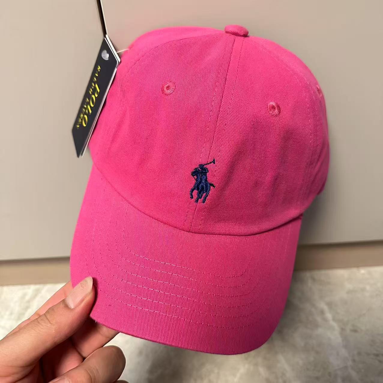 Gorra de Béisbol Bordada Poni - Ala Grande Unisex Casual