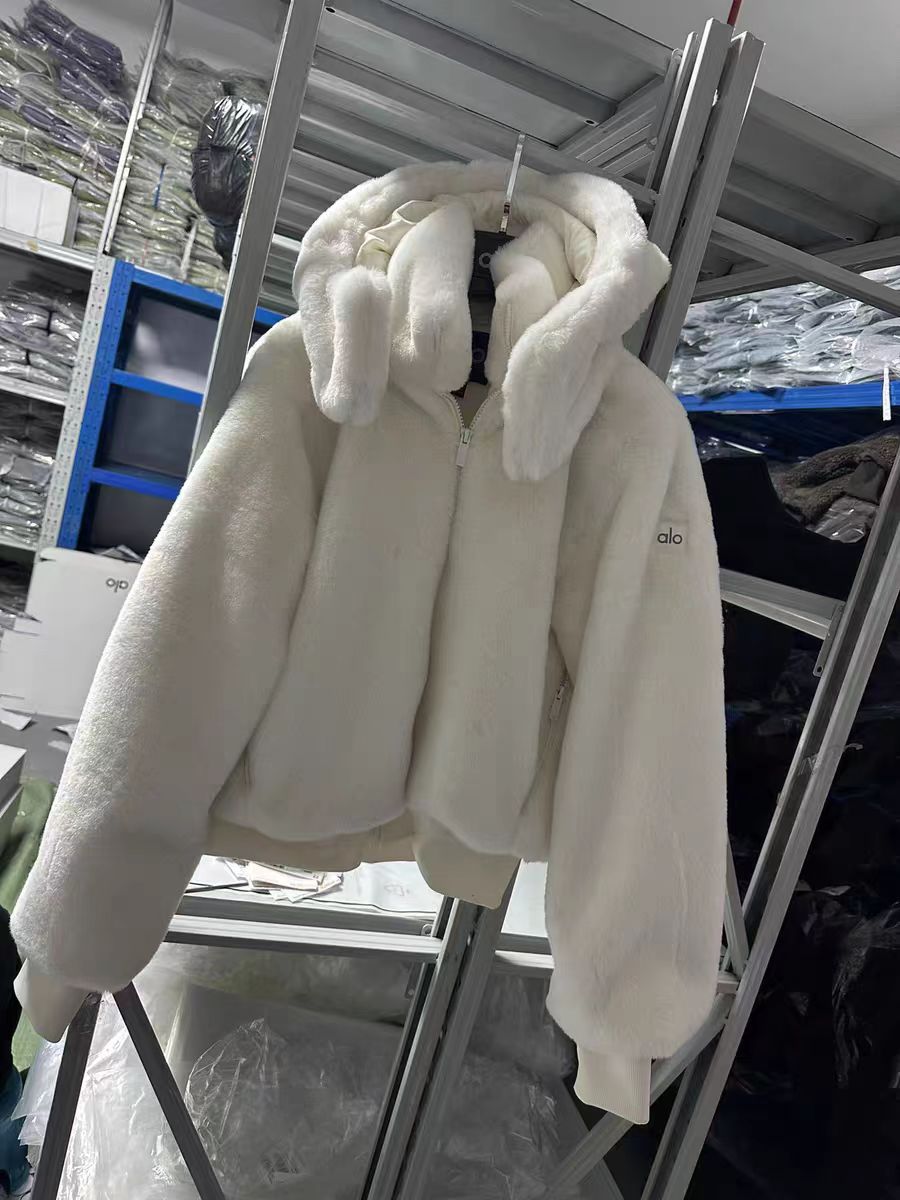 Chaqueta Mujer AL | Pelo Sintético Y Capucha