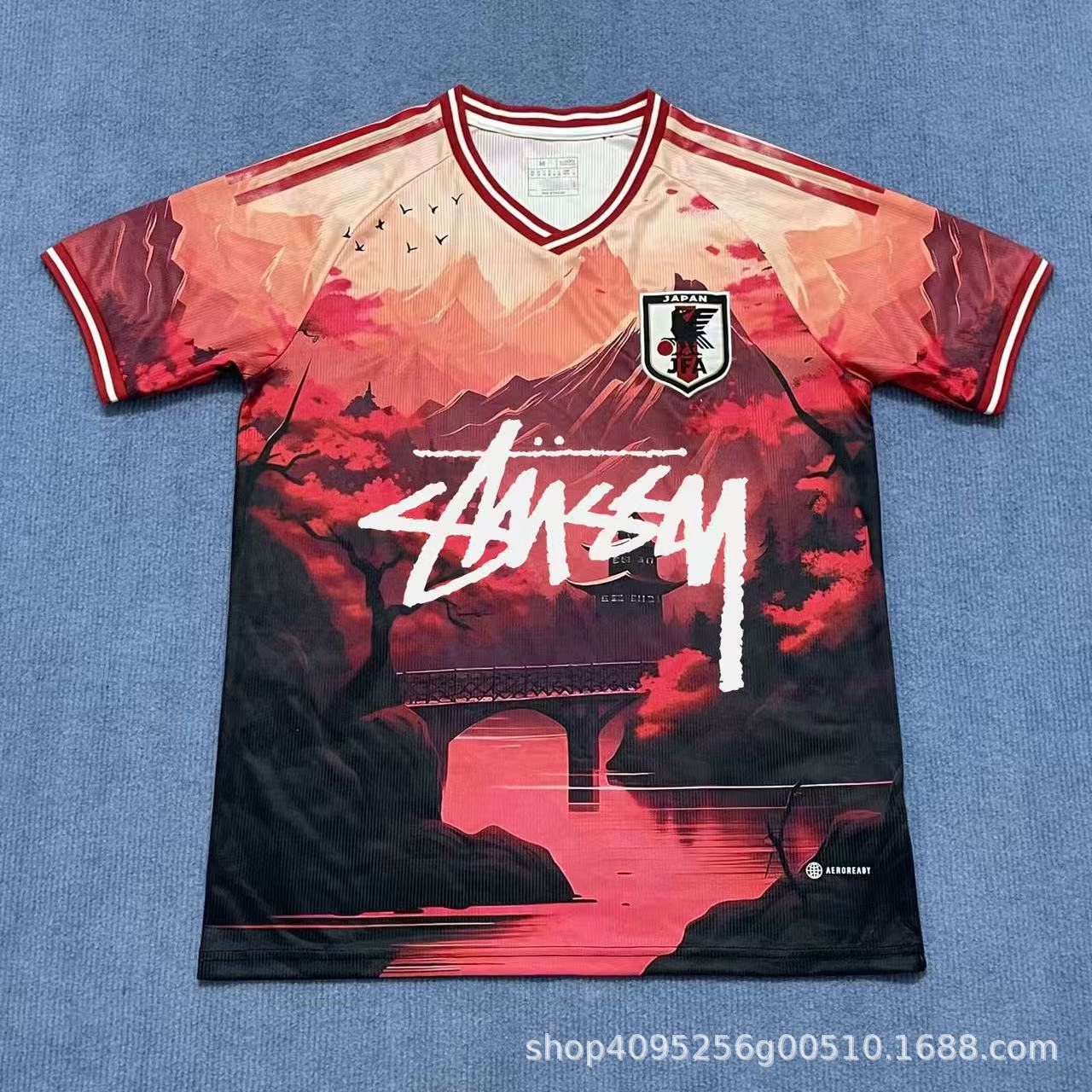 Venta al por mayor transfronteriza para Países Bajos, Alemania, Francia, Italia, Flamengo, Italia, envío gratuito para una camiseta de fútbol