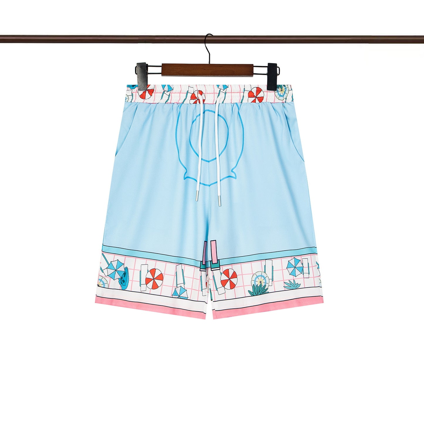 Set de camiseta de manga corta con letras de un partido de fútbol CASA de primavera/verano, jersey holgado y de moda para hombres