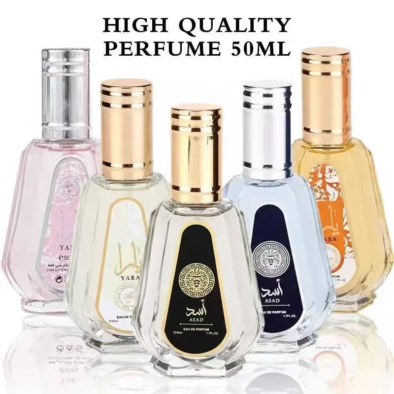 Latafa Perfume de alta calidad 50ml Comercio exterior, moda en oferta caliente, fabricantes de perfumes para hombres y mujeres