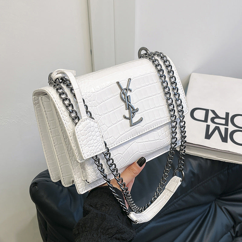 Bolsos transfronterizos para mujer 2026 nueva cadena vintage europea y americana de alta gama, bolso familiar Yang de moda bandolera de un solo hombro