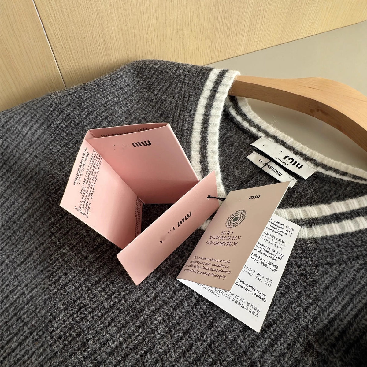 Jersey De Punto MM | Escote En V Y Manga Larga