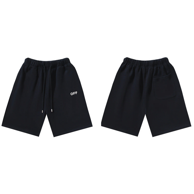 Pantalones Cortos Hombre Estampado Flecha Sueltos | LuxuryMarkt