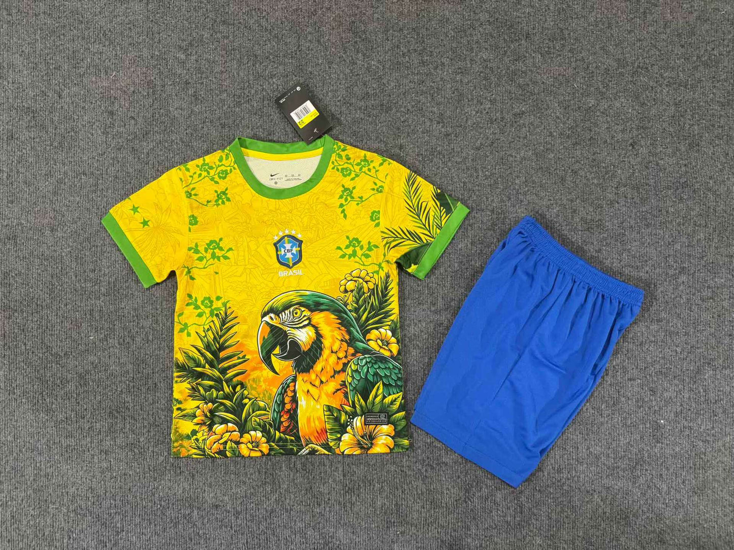 Set de camisetas de fútbol infantil de la Copa del Mundo 2627 para Brasil, Portugal, Italia, Alemania y Japón Conjunto al por mayor y personalizado