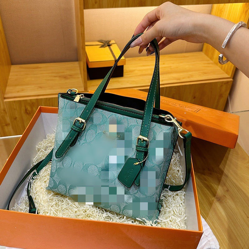 Damen-Tote-Bag Classic Monogram | Umhängetasche mit Kou-Print | Mit Box