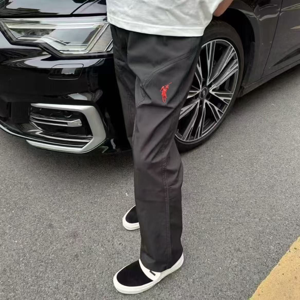 Pantalon décontracté homme | Jambe droite séchage rapide été