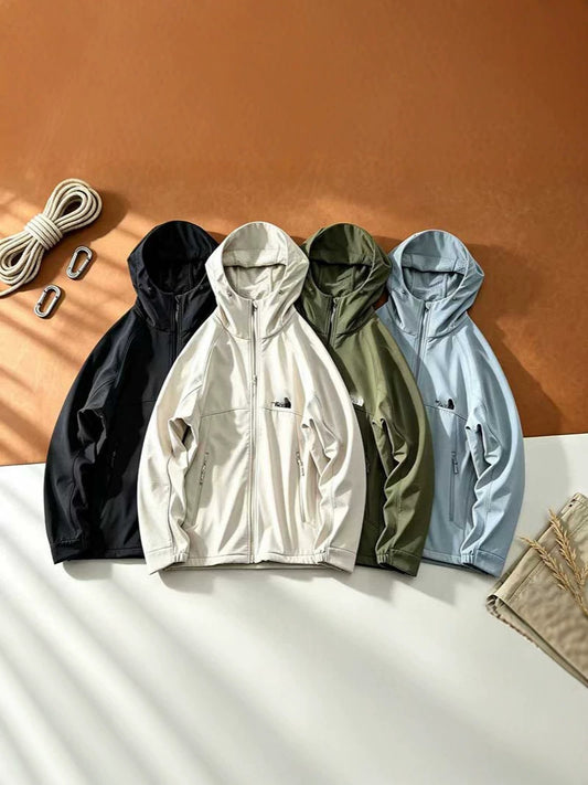 TNF Unisex Jacket | Hood & Lightweight Fleece Lining