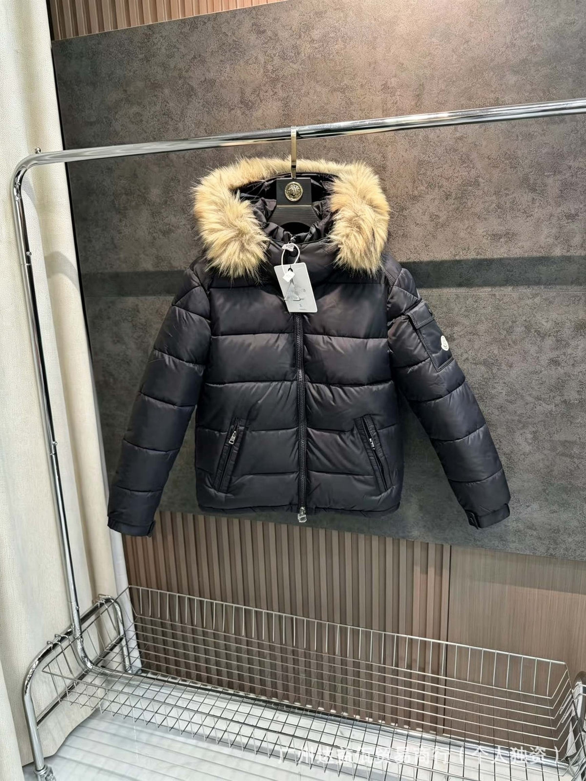 Mengjia Maya dicke Daunenjacke, glänzende, warme Unisex-Jacke mit Kapuze, Export möglich