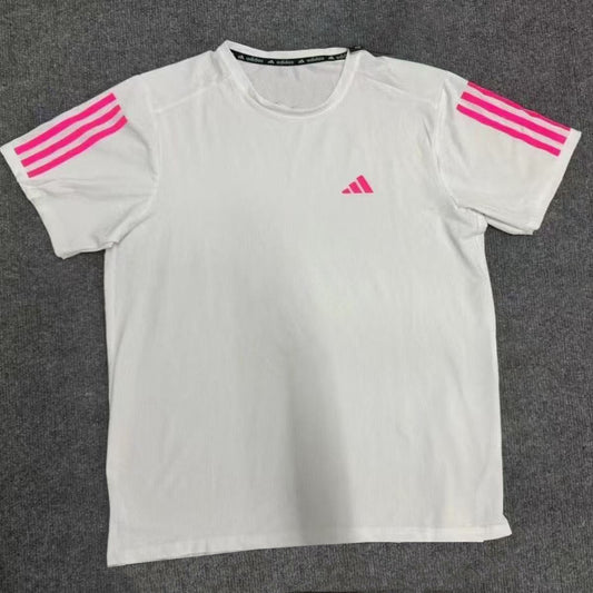 Short Sleeve Retro Soccer Jersey | Three-Stripe European Style