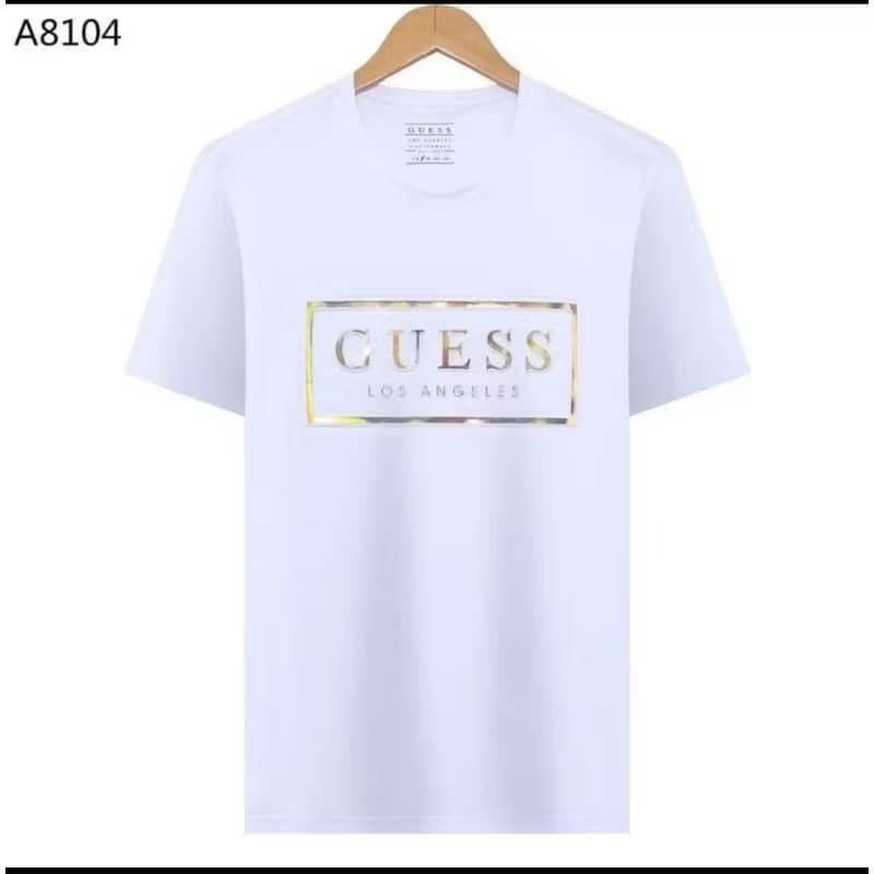 Camiseta Talla Grande Mujer Logo Letras Doradas | Cuello Redondo