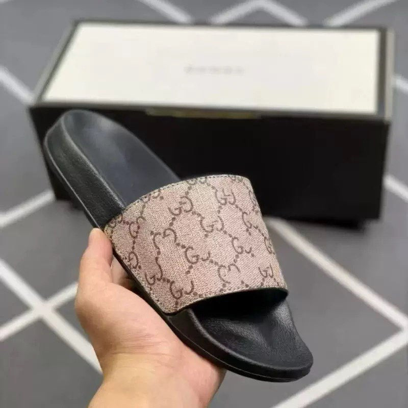 Zapatillas transfronterizas Lüjia con letras nuevas en relieve 2026 Primavera/Verano Primera Capa Zapatillas versátiles de cuero unisex