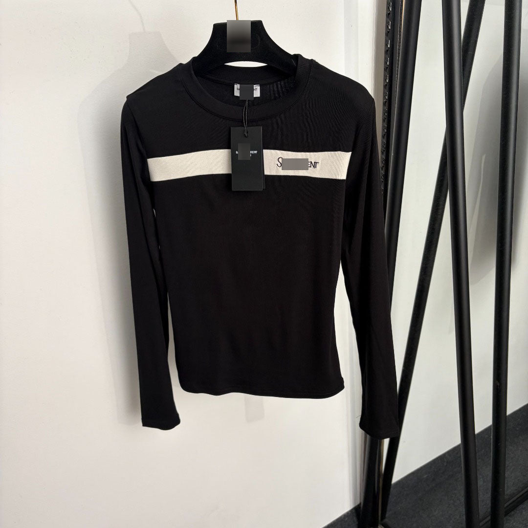 Maglietta Donna SL | Manica Lunga Ricamata