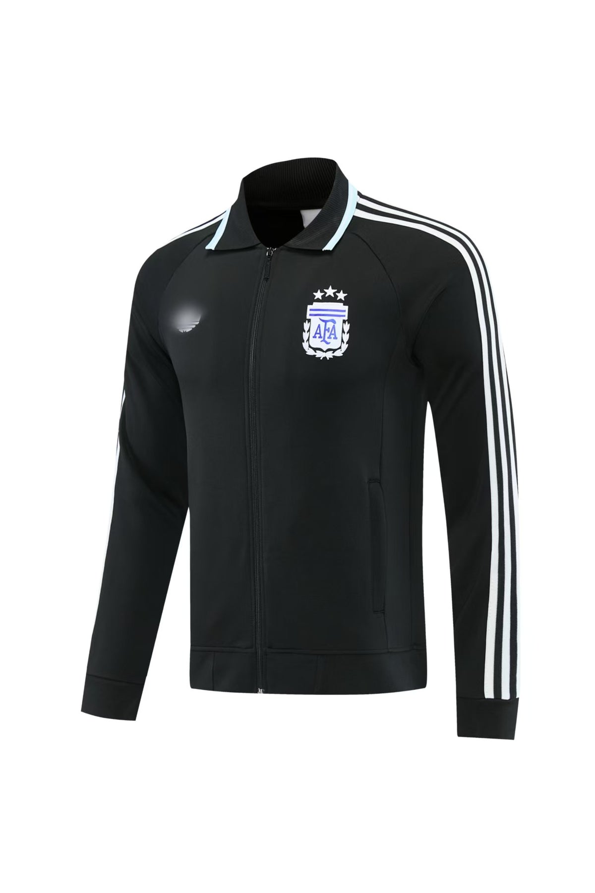 Vintage F Football Jacket | High Neck and Three Stripes
