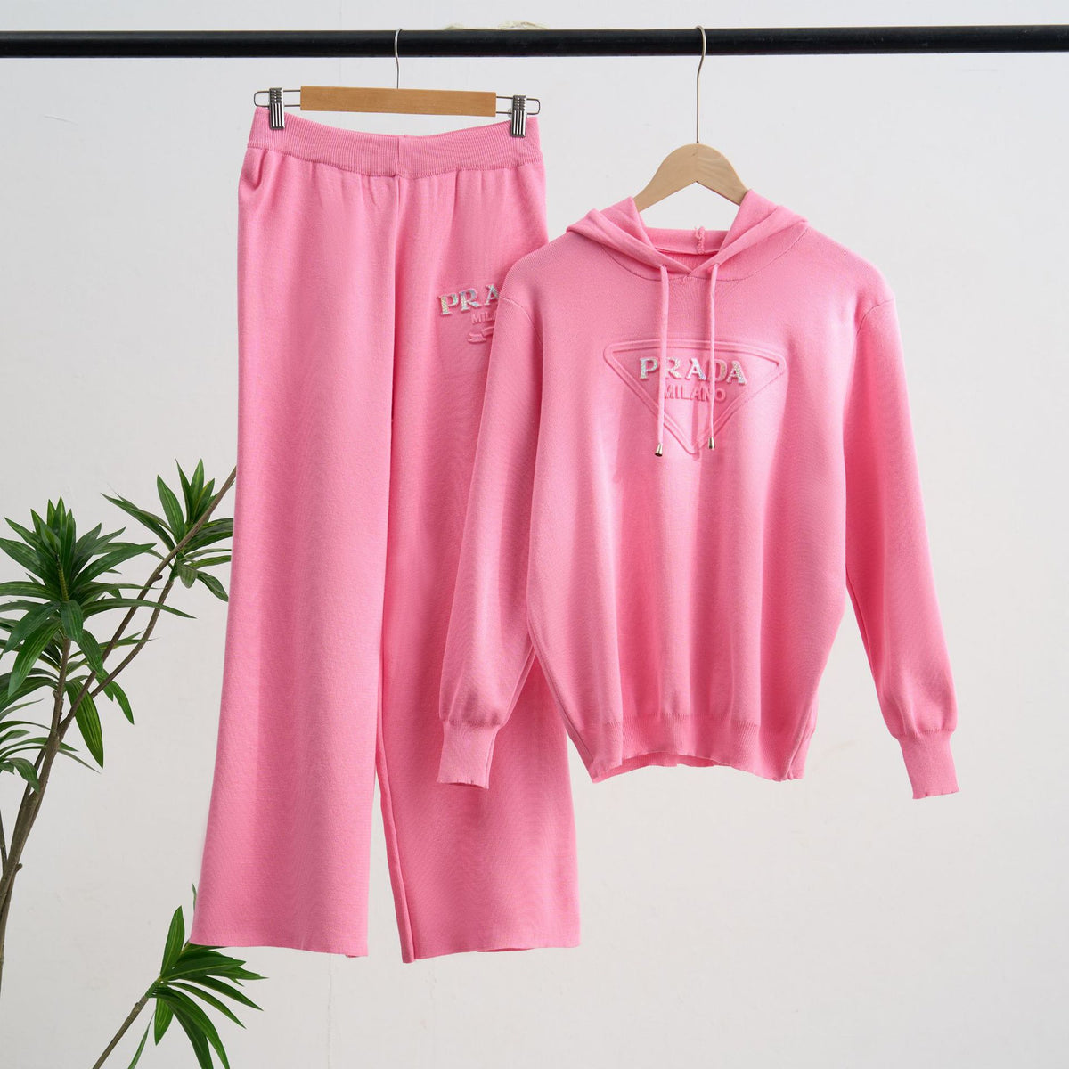 Conjunto PRA De Punto | Sudadera Y Pantalón Holgado