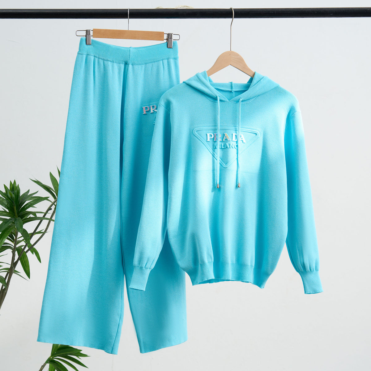 Conjunto PRA De Punto | Sudadera Y Pantalón Holgado