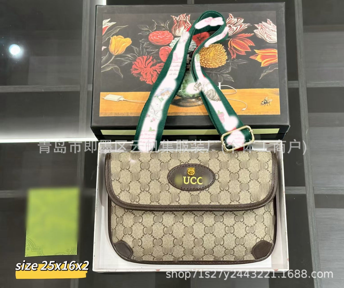 Borsa a tracolla GUCCI | Catena e monogramma | Con scatola