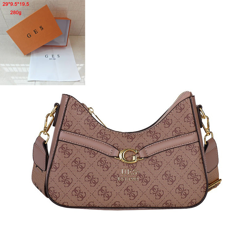 El bolso cruzado de monograma de alta gama de 2026 para mujer de un solo hombro de tendencia y muy vendido de moda para mujer