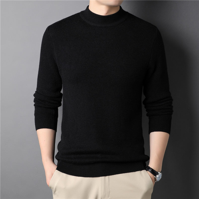 Jersey Cuello Alto Hombre - Suave y Cálido Primavera Otoño