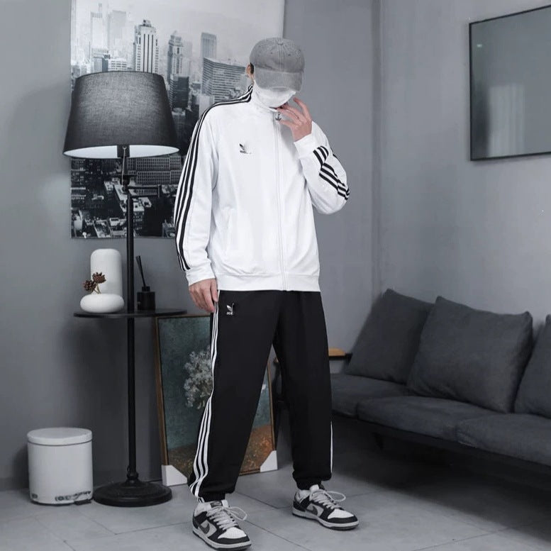 Three-Stripe Tracksuit | Set A | Luxury Markt