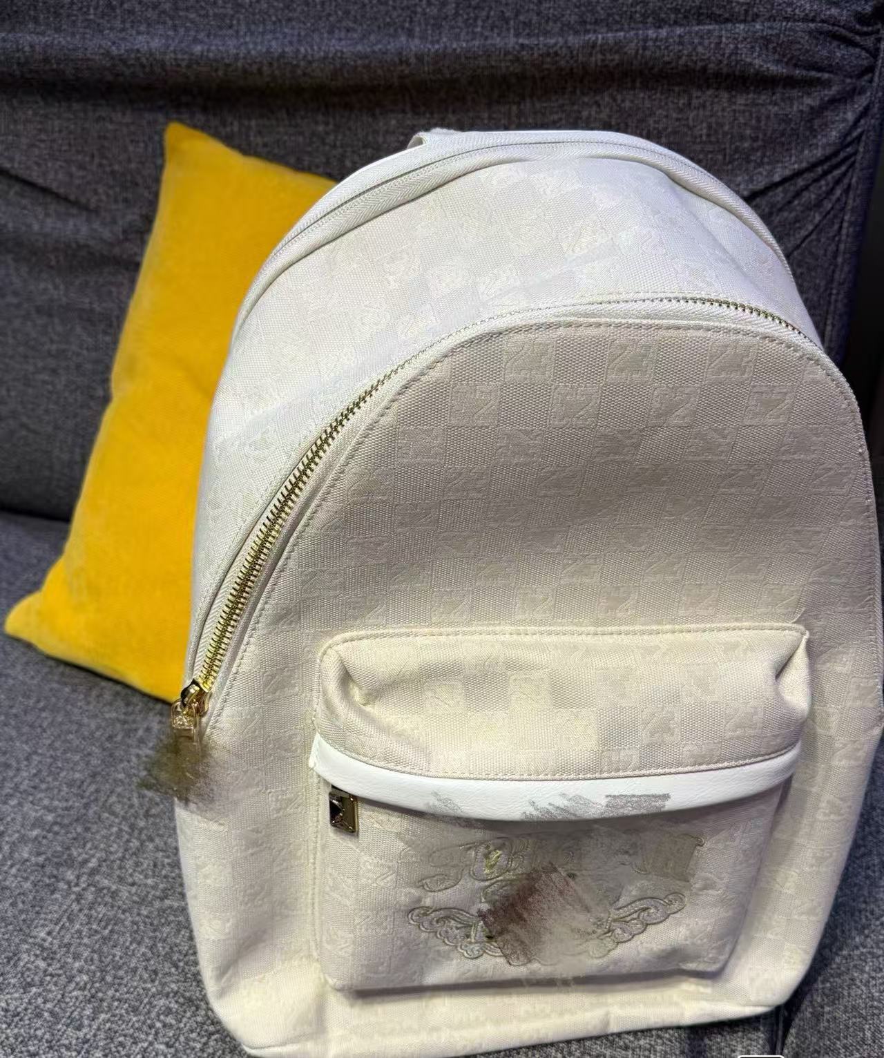 Mochila de letras de cuadros de moda con estampado de tablero de ajedrez, mochila escolar cosida, bolsa de viaje, mochila deportiva de marca de moda a cuadros para hombres y mujeres